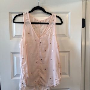Bella dahl rose tank